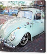 1963 Volkswagen Beetle Vw Bug Acrylic Print
