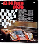 1970 24hr Le Mans Acrylic Print