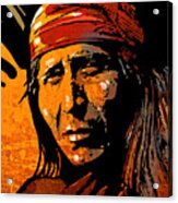 Apache Warrior #1 Acrylic Print