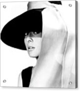 Audrey Hepburn As Holly Golightly #2 Acrylic Print