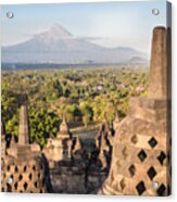 Borobudur Temple #1 Acrylic Print