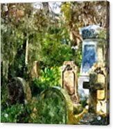 Charleston Graveyard #1 Acrylic Print