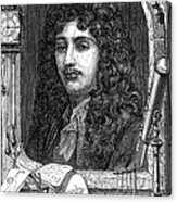Christiaan Huygens, Dutch Polymath #1 Acrylic Print