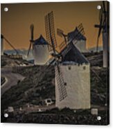 Consuegra Windmills 2 Acrylic Print