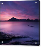 Cuillins At Sunset #1 Acrylic Print