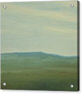 Dagrar Over Salenfjallen- Shifting Daylight Over Mountain Ridges, 5 Of 12_1246 80x100 Cm Acrylic Print
