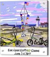 East Coast Elliptigo Classic Acrylic Print