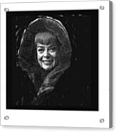 Film Noir  June Lockhart T-men 1947 Winter Carnival Parade St. Paul Minnesota 1967-2008 #1 Acrylic Print
