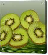 Fresh Kiwi Fruits #1 Acrylic Print