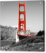 Golden Gate Acrylic Print