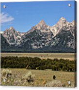 Grand Teton Wy #1 Acrylic Print