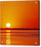 Gulf Of Mexico Sunset Acrylic Print