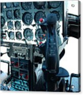 Helicopter Cockpit #2 Acrylic Print