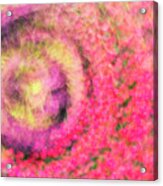 Impression Series - Floral Galaxies #1 Acrylic Print