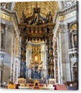 Italy Vaticancity Church  #1 Acrylic Print