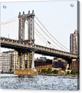 Manhattan Bridge 1.2 - New York Acrylic Print