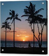 Maui Sunset #2 Acrylic Print