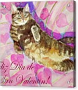 Mocha San Valentin 2 Acrylic Print