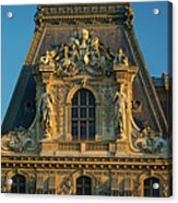 Musee Du Louvre Roof Acrylic Print