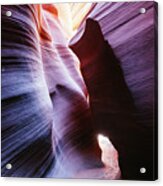 Narrow Passage, Lower Antelope Canyon, Usa #1 Acrylic Print