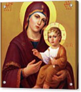 Our Lady Of The Way - Virgin Hodegetria #2 Acrylic Print