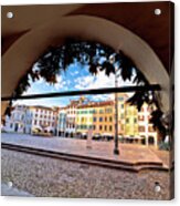 Piazza San Giacomo In Udine Landmarks View #1 Acrylic Print