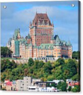Quebec City Skyline #1 Acrylic Print