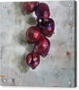 Red Onions #1 Acrylic Print