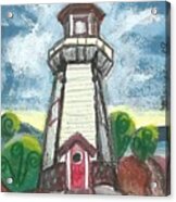 River Rouge Memorial Lighthouse Acrylic Print