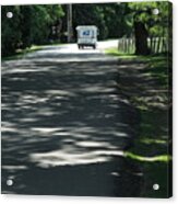 Rural Road Delivery Acrylic Print