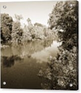 Sabine River Near Big Sandy Texas Photograph Fine Art Print 4111 #1 Acrylic Print
