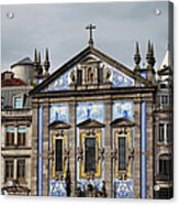 Saint Anthony's Church Congregados In Porto #1 Acrylic Print