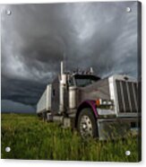 Soul Of A Trucker  #1 Acrylic Print