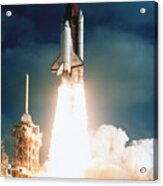 Space Shuttle Launch Acrylic Print
