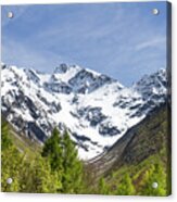 Spring In French Alps Acrylic Print