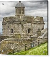 St Mawes Castle Cornwall #1 Acrylic Print