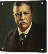 Theodore Roosevelt - President Of The United States #1 Acrylic Print