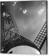 Unusual View Of Windmill - St Annes - England Acrylic Print