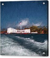 Uss Arizona Memorial #1 Acrylic Print