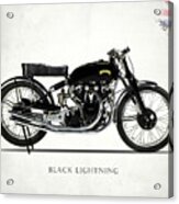 Vincent Black Lightning #1 Acrylic Print