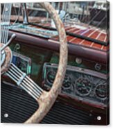Vintage Chris Craft -  Use Discount Code Sgvvmt At Checkout Acrylic Print