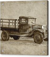 Vintage Truck Acrylic Print