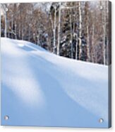 Winter In The Wasatch Mountains Of Northern Utah #1 Acrylic Print
