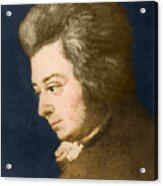 Wolfgang Amadeus Mozart, Austrian #1 Acrylic Print
