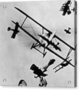 Wwi: Dogfight #1 Acrylic Print