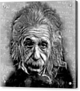 Albert Einstein #2 Acrylic Print