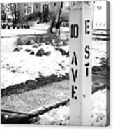 10 Ave And E St Belmar New Jersey Acrylic Print