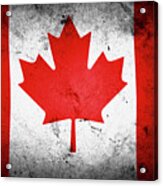 Canadian Flag  #12 Acrylic Print