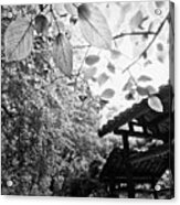 Jingjiang Palace-china Guilin Scenery-black-and-white Photograph #12 Acrylic Print
