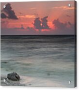 Sea Scape Sunrise #12 Acrylic Print